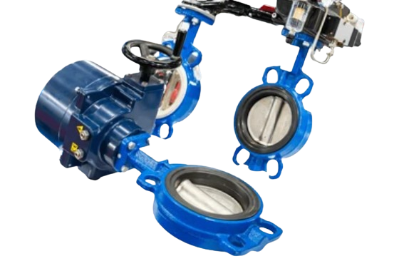 Actuated Butterfly Valve