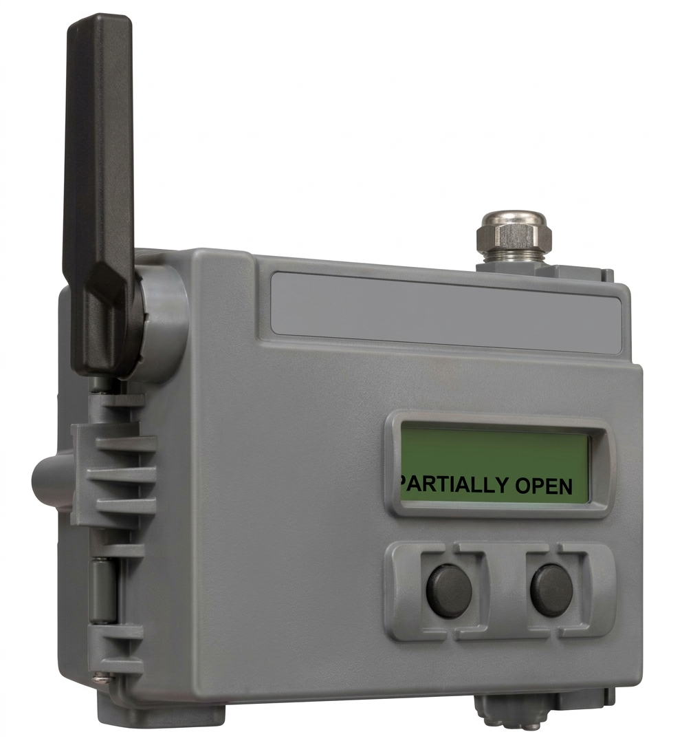 WIRELESS POSITIONER MONITOR AND CONTROL VALVE
